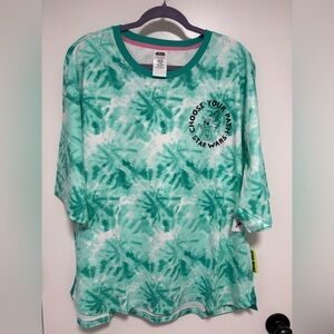 Star Wars Green Tie-Dye Short Sleeve Tee